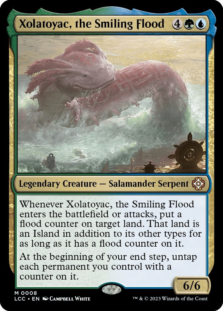 Image for Xolatoyac, the Smiling Flood (8) (LCC) - Magic: The Gathering