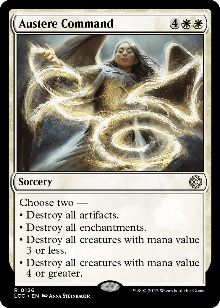 Image for Austere Command (126) (LCC) - Magic: The Gathering