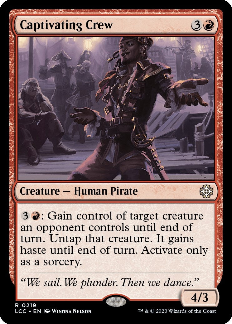 Image for Captivating Crew (219) (LCC) - Magic: The Gathering