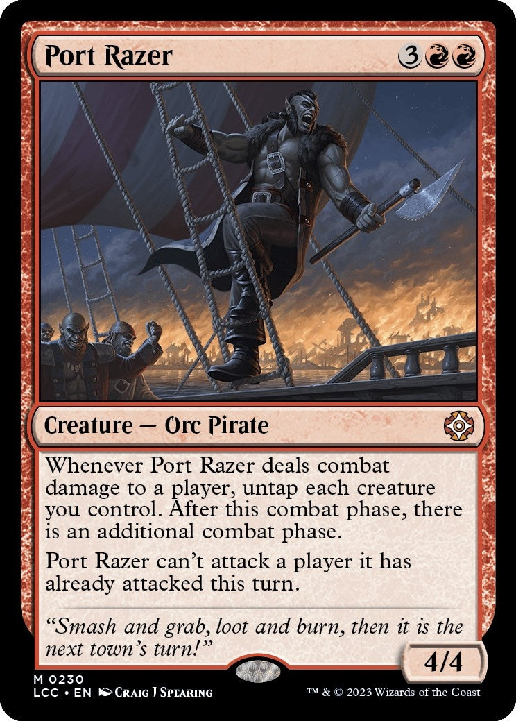 Image for Port Razer (230) (LCC) - Magic: The Gathering