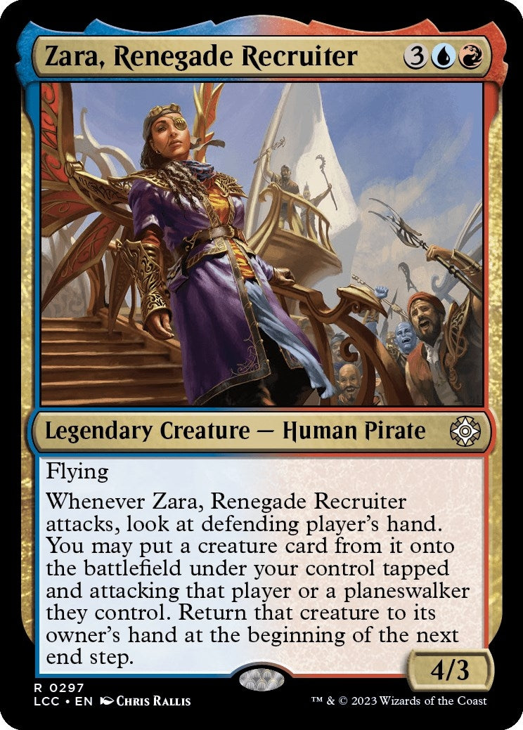 Image for Zara, Renegade Recruiter (297) (LCC) - Magic: The Gathering