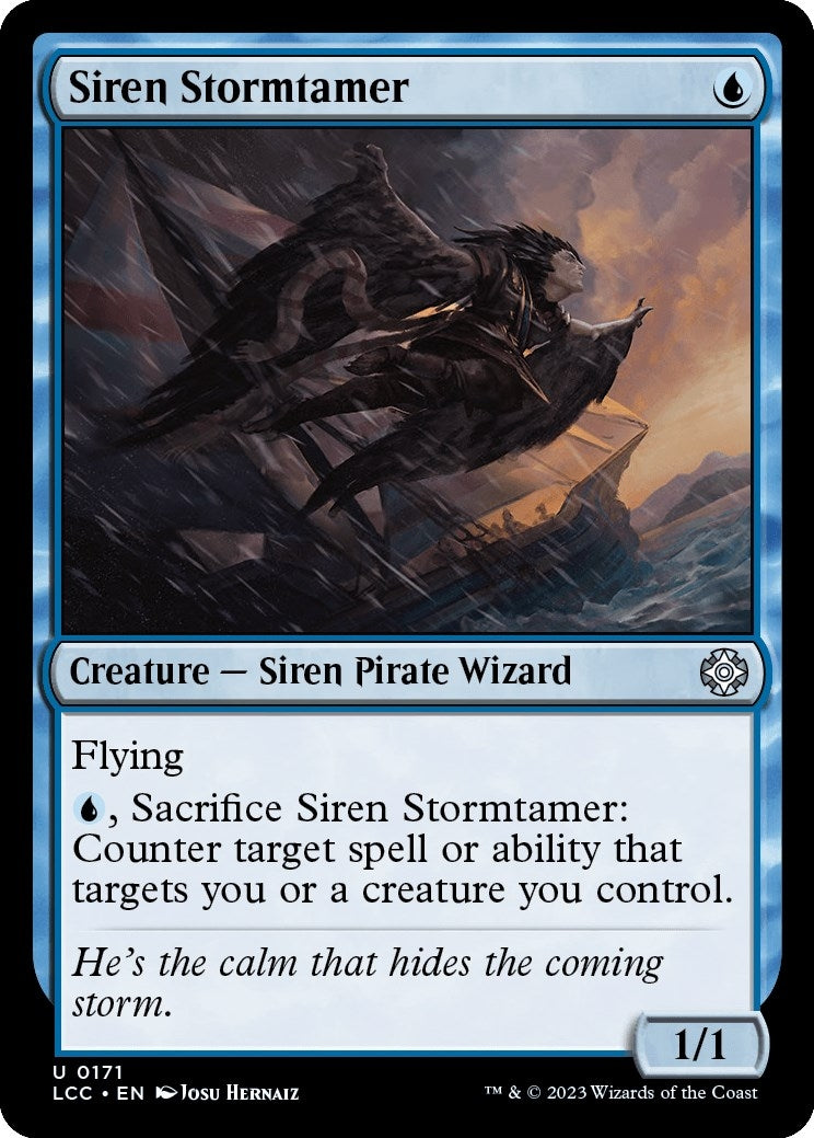 Image for Siren Stormtamer (171) (LCC) - Magic: The Gathering