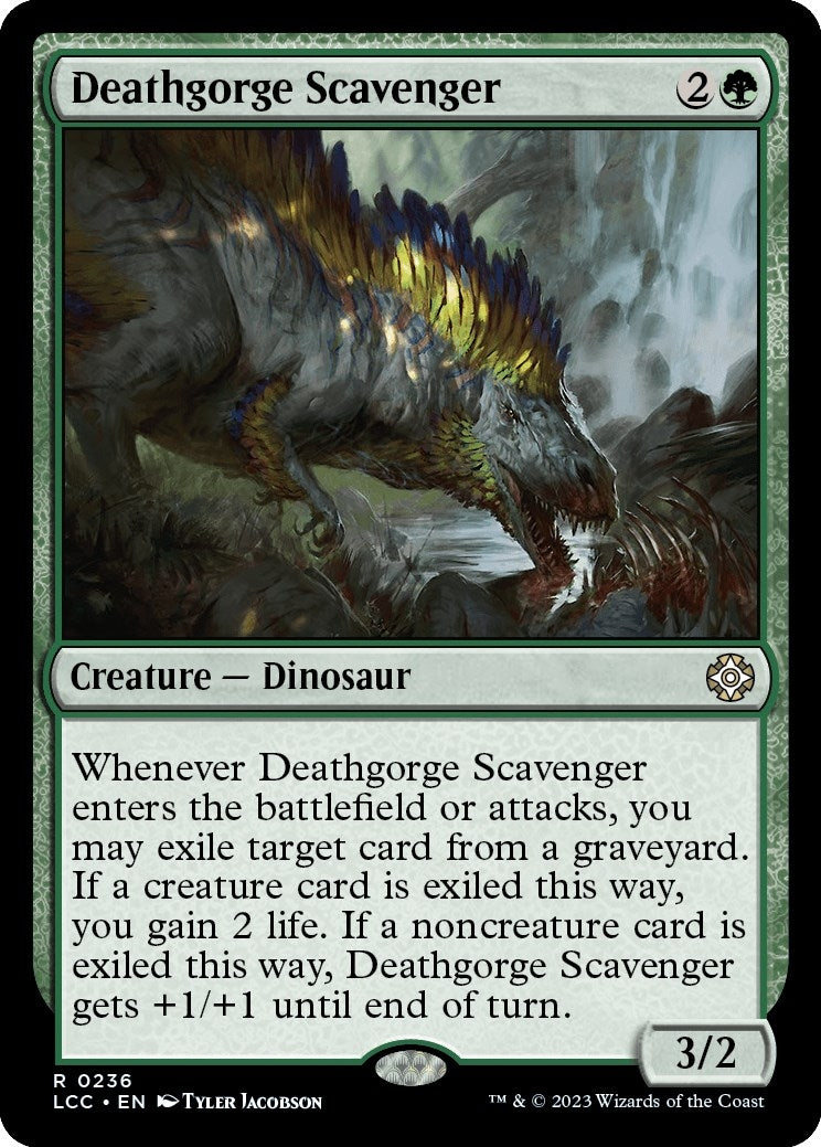 Image for Deathgorge Scavenger (236) (LCC) - Magic: The Gathering