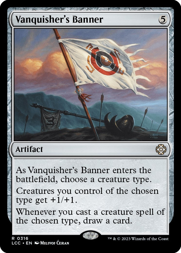Image for Vanquisher's Banner (316) (LCC) - Magic: The Gathering