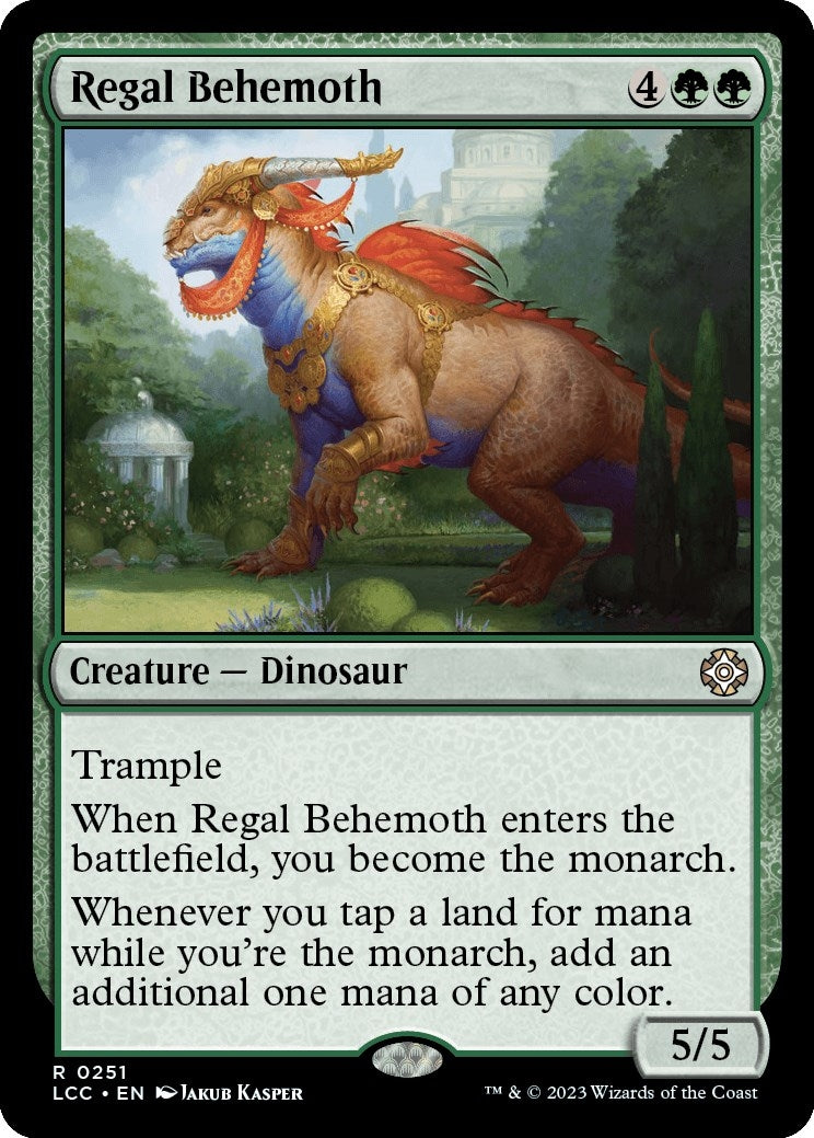 Image for Regal Behemoth (251) (LCC) - Magic: The Gathering