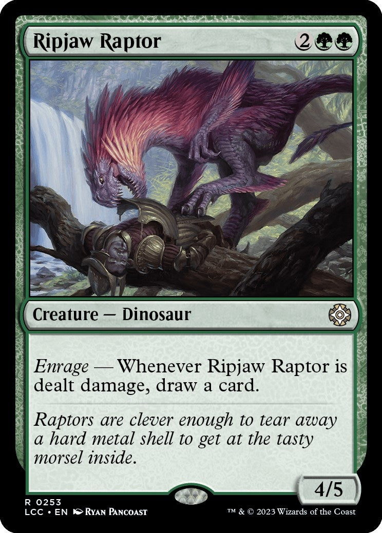Image for Ripjaw Raptor (253) (LCC) - Magic: The Gathering