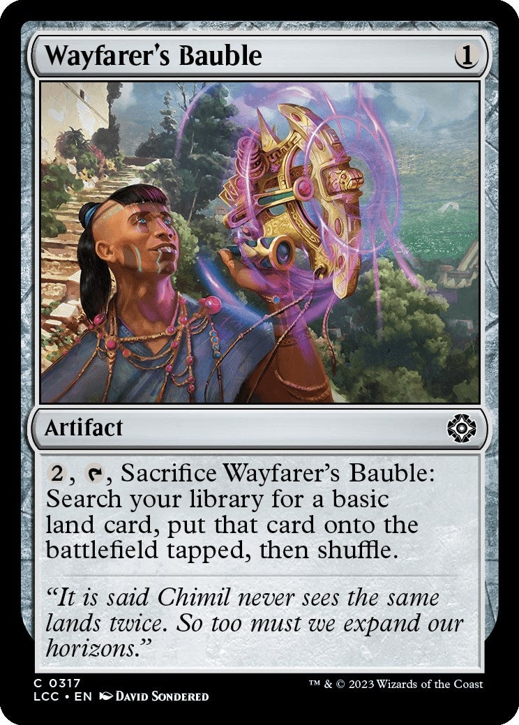 Image for Wayfarer's Bauble (317) (LCC) - Magic: The Gathering