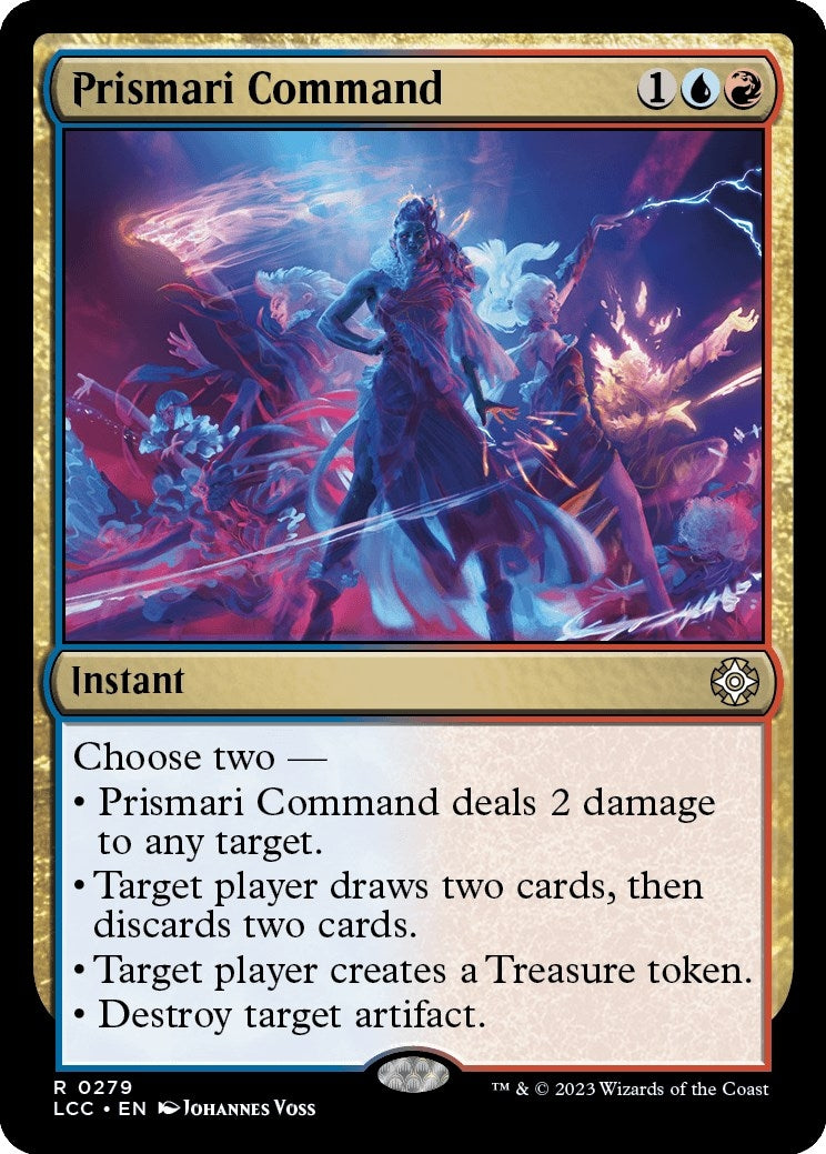 Image for Prismari Command (279) (LCC) - Magic: The Gathering