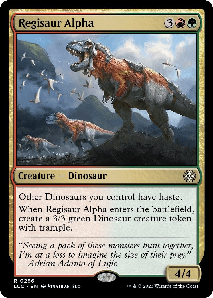 Image for Regisaur Alpha (286) (LCC) - Magic: The Gathering