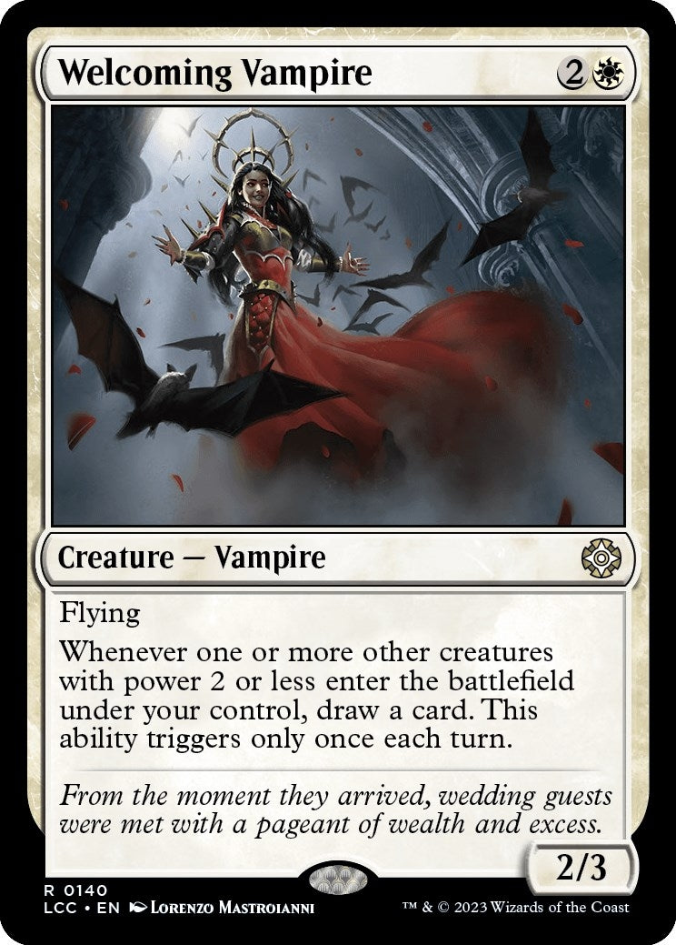 Image for Welcoming Vampire (140) (LCC) - Magic: The Gathering
