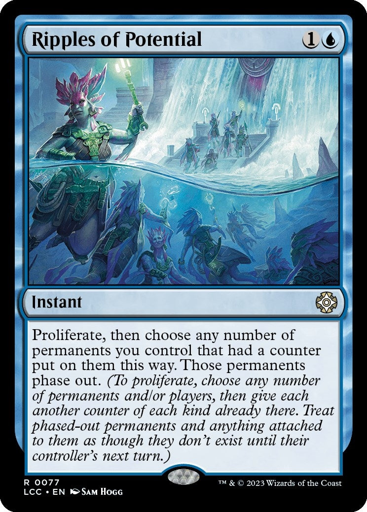 Image for Ripples of Potential (77) (LCC) - Magic: The Gathering