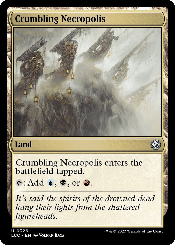 Image for Crumbling Necropolis (326) (LCC) - Magic: The Gathering