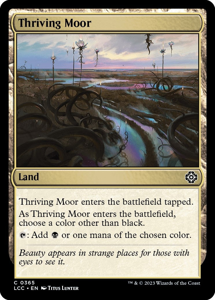 Image for Thriving Moor (365) (LCC) - Magic: The Gathering