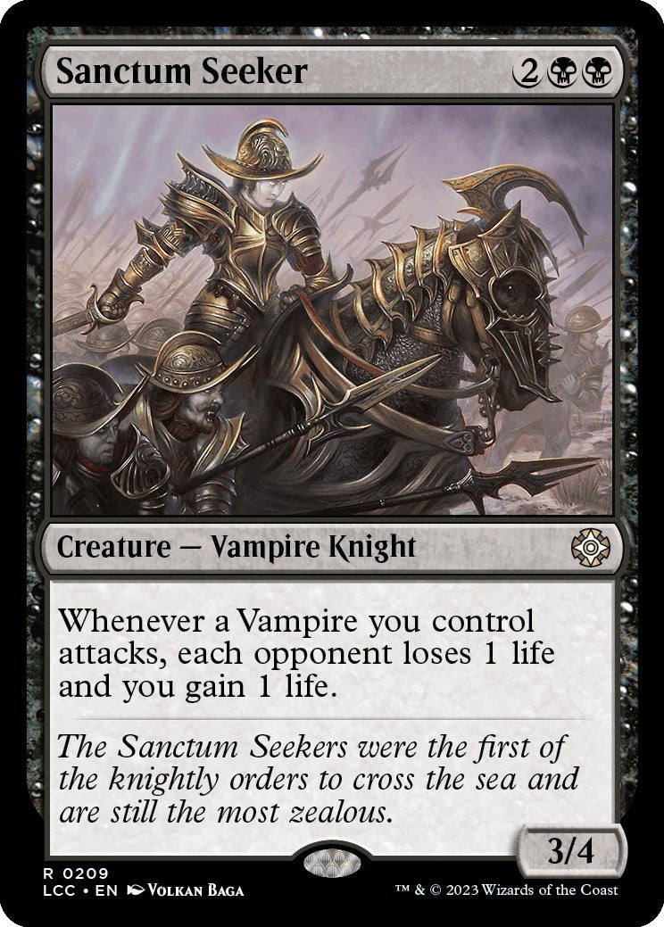 Image for Sanctum Seeker (209) (LCC) - Magic: The Gathering