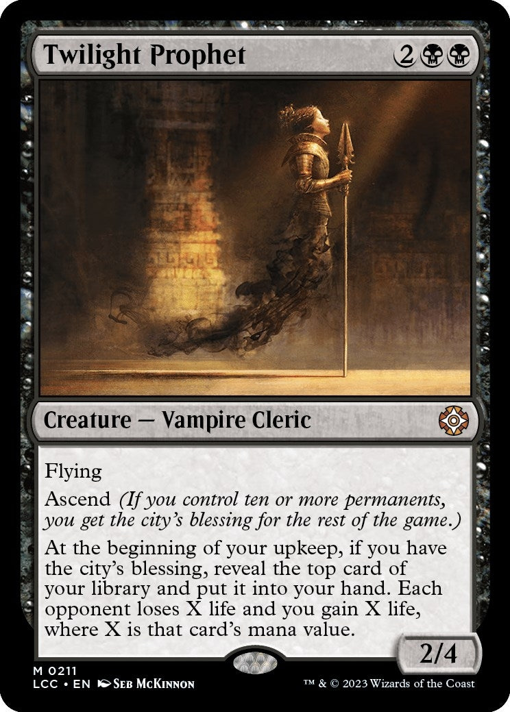 Image for Twilight Prophet (211) (LCC) - Magic: The Gathering