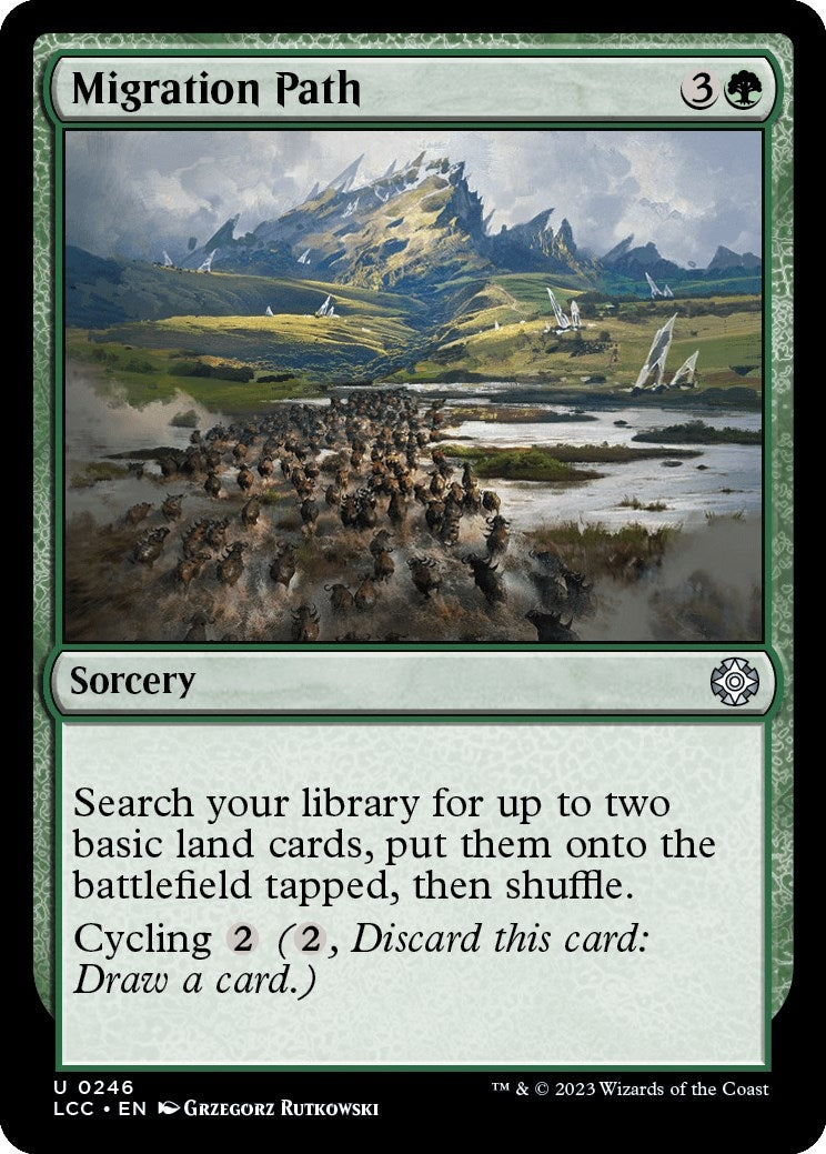 Image for Migration Path (246) (LCC) - Magic: The Gathering