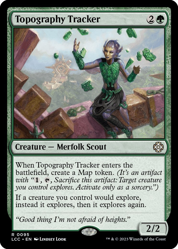 Image for Topography Tracker (95) (LCC) - Magic: The Gathering