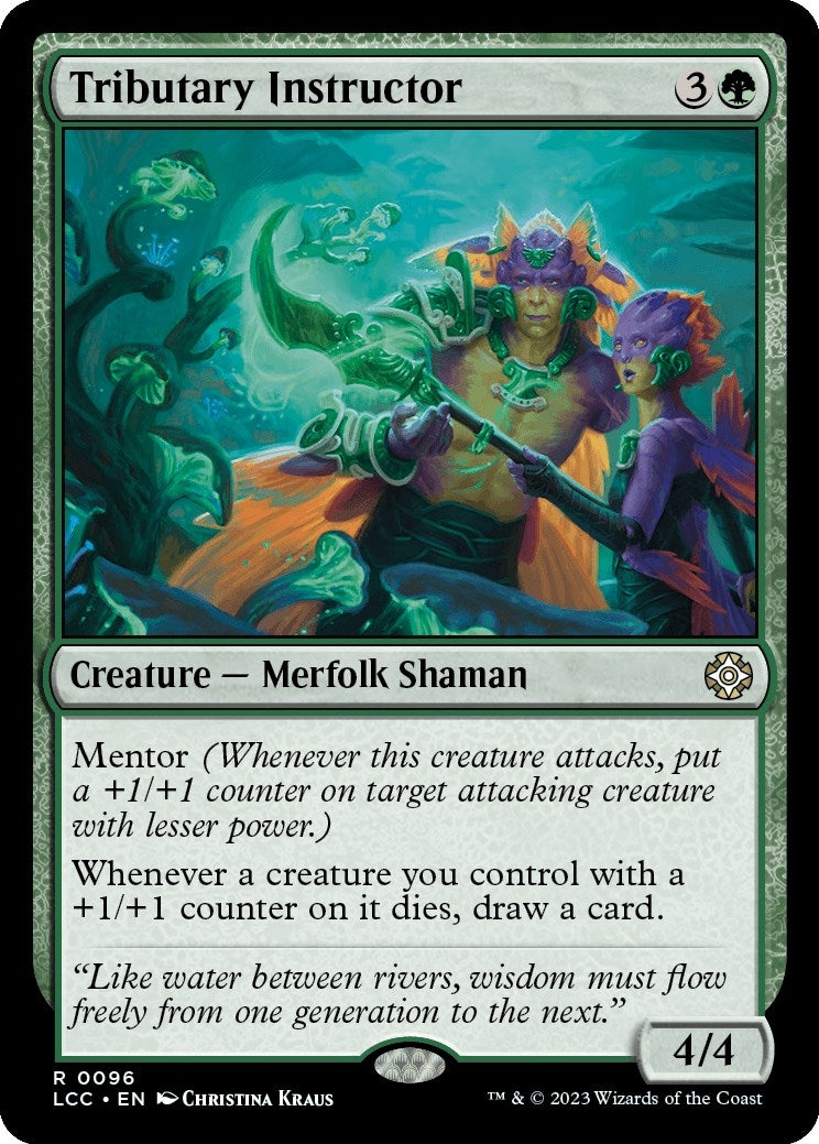 Image for Tributary Instructor (96) (LCC) - Magic: The Gathering