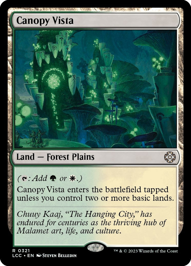 Image for Canopy Vista (321) (LCC) - Magic: The Gathering