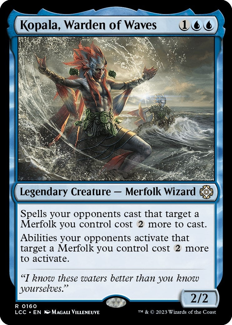 Image for Kopala, Warden of Waves (160) (LCC) - Magic: The Gathering
