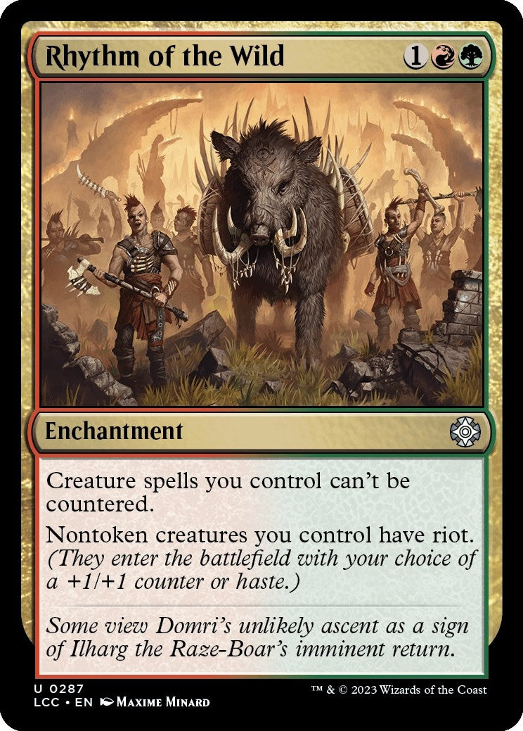 Image for Rhythm of the Wild (287) (LCC) - Magic: The Gathering