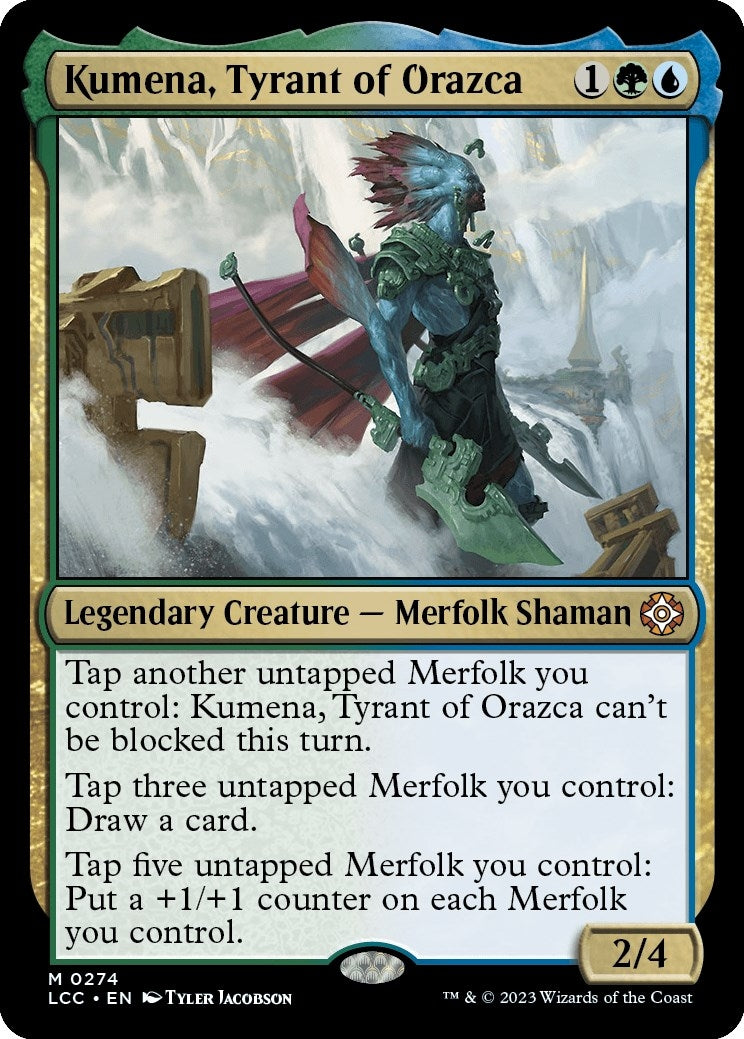 Image for Kumena, Tyrant of Orazca (274) (LCC) - Magic: The Gathering
