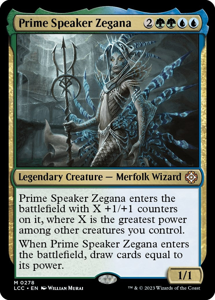 Image for Prime Speaker Zegana (278) (LCC) - Magic: The Gathering