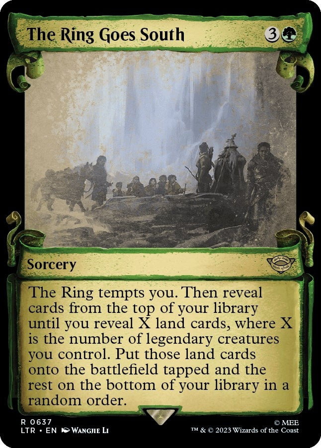 Image for The Ring Goes South (Showcase Scrolls) (637) (LTR) - Magic: The Gathering