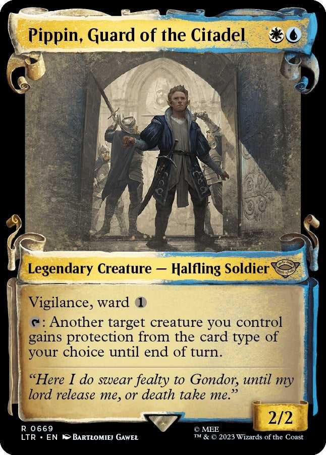 Image for Pippin, Guard of the Citadel (Showcase Scrolls) (669) (LTR) - Magic: The Gathering