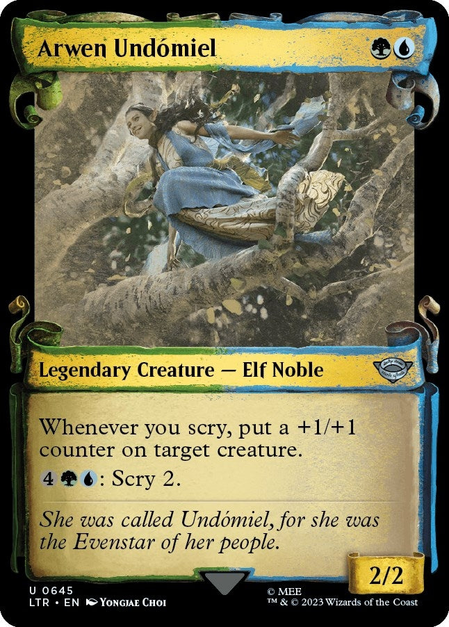 Image for Arwen Undomiel (Showcase Scrolls) (645) (LTR) - Magic: The Gathering