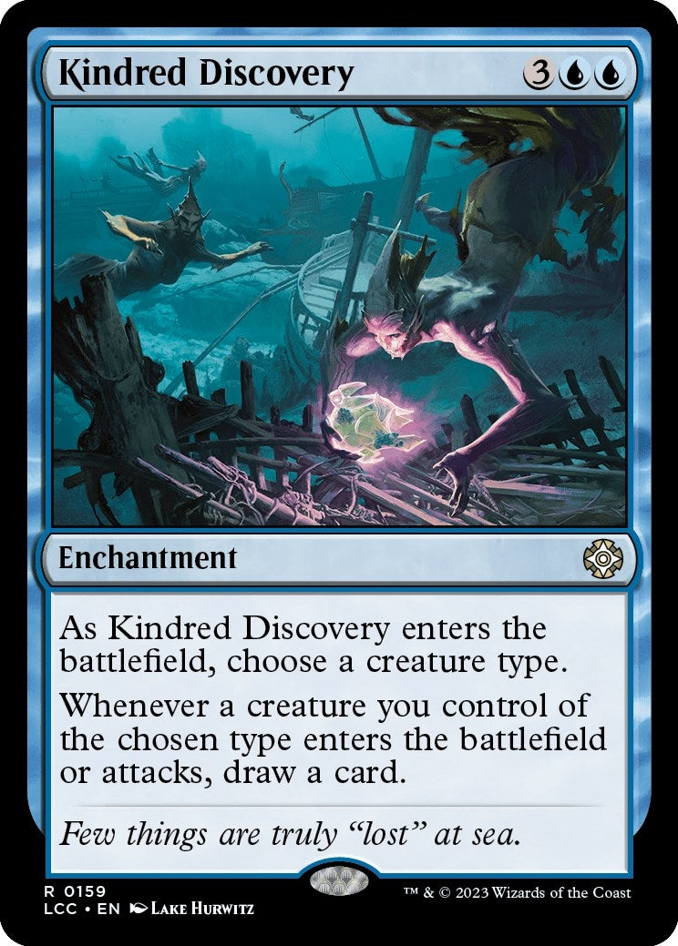 Image for Kindred Discovery (159) (LCC) - Magic: The Gathering