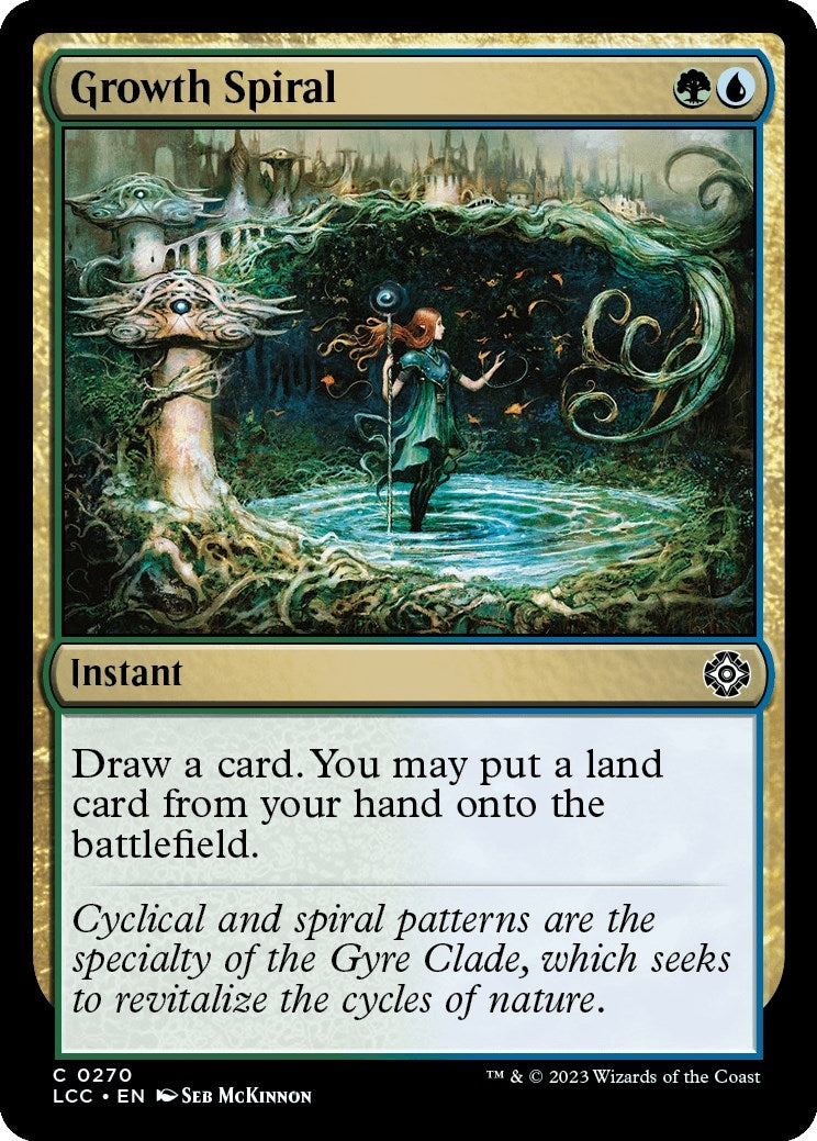 Image for Growth Spiral (270) (LCC) - Magic: The Gathering