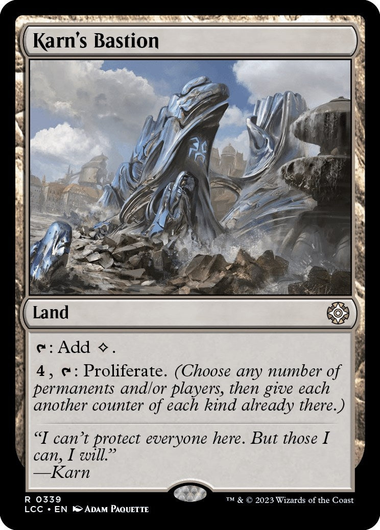 Image for Karn's Bastion (339) (LCC) - Magic: The Gathering