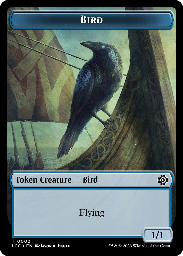 Image for Bird // Merfolk (0003) Double-Sided Token (2 // 3) (LCC) - Magic: The Gathering