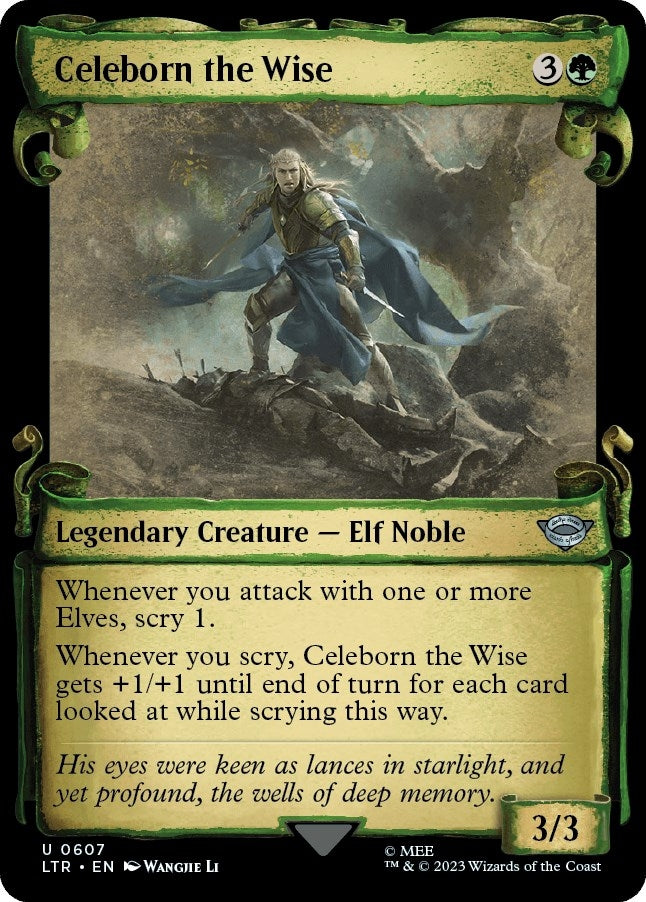 Image for Celeborn the Wise (Showcase Scrolls) (607) (LTR) - Magic: The Gathering
