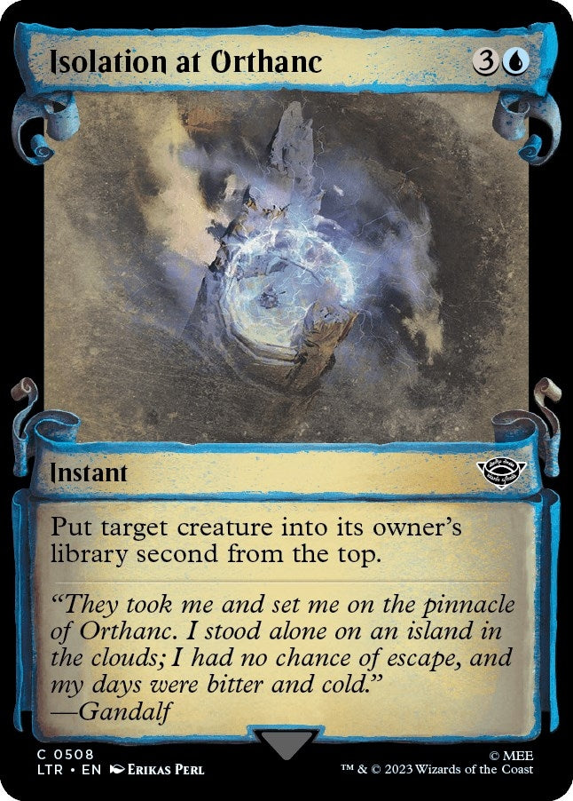 Image for Isolation at Orthanc (Showcase Scrolls) (508) (LTR) - Magic: The Gathering