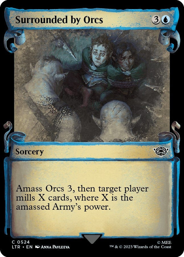 Image for Surrounded by Orcs (Showcase Scrolls) (524) (LTR) - Magic: The Gathering