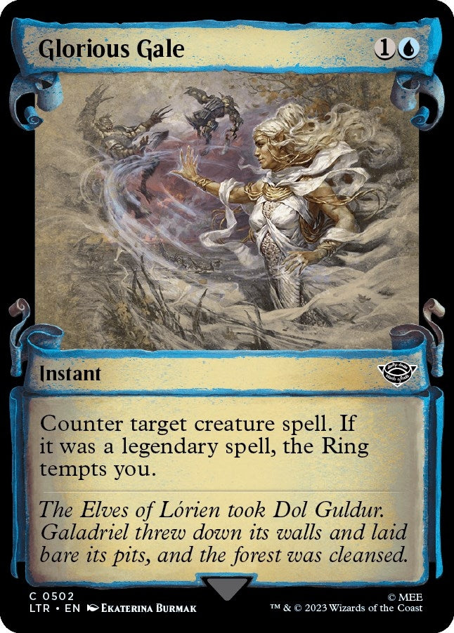 Image for Glorious Gale (Showcase Scrolls) (502) (LTR) - Magic: The Gathering