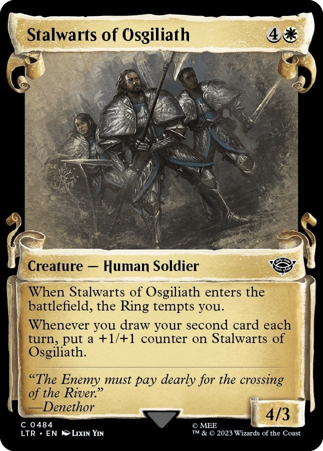 Image for Stalwarts of Osgiliath (Showcase Scrolls) (484) (LTR) - Magic: The Gathering