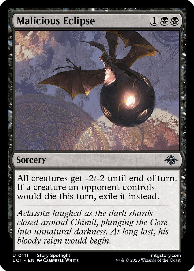 Image for Malicious Eclipse (111) (LCI) - Magic: The Gathering