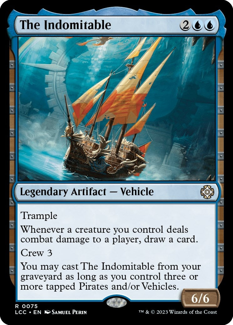 Image for The Indomitable (75) (LCC) - Magic: The Gathering