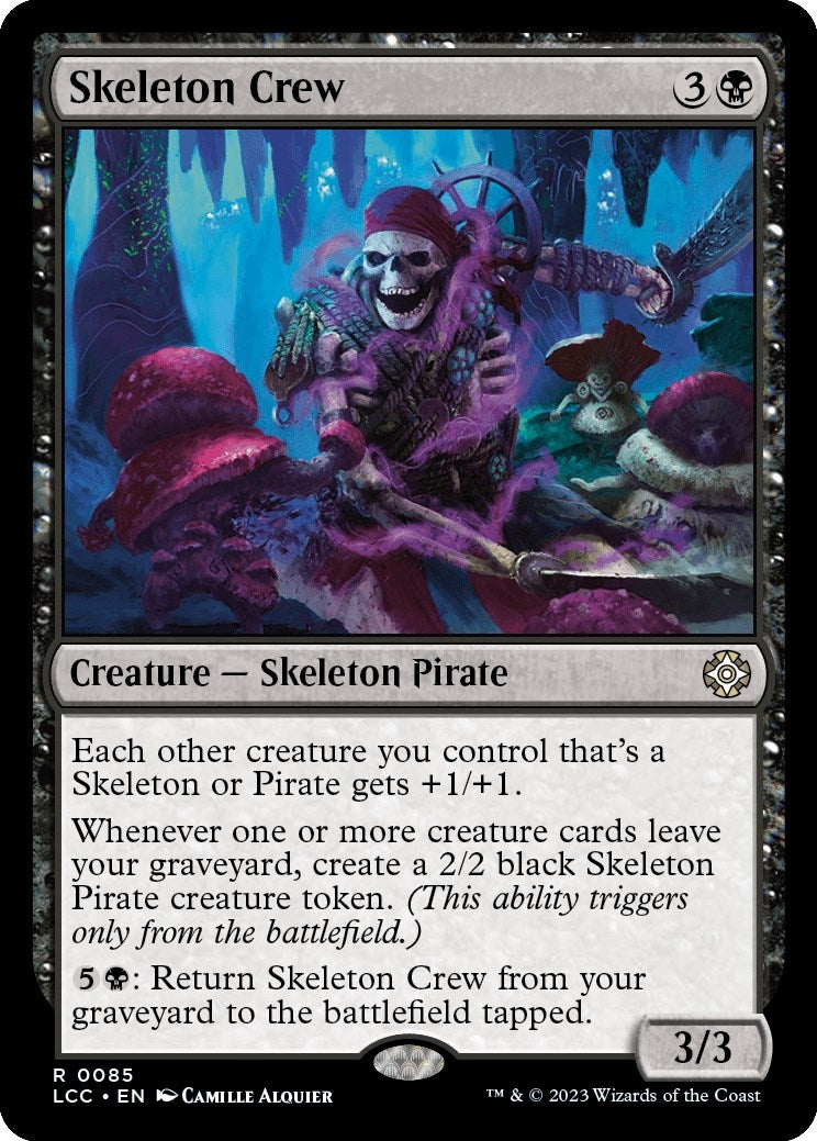 Image for Skeleton Crew (85) (LCC) - Magic: The Gathering