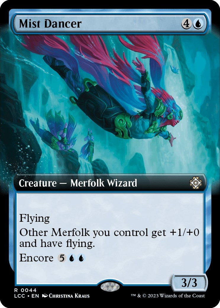 Image for Mist Dancer (Extended Art) (44) (LCC) - Magic: The Gathering