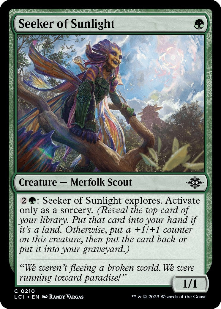Image for Seeker of Sunlight (210) (LCI) - Magic: The Gathering
