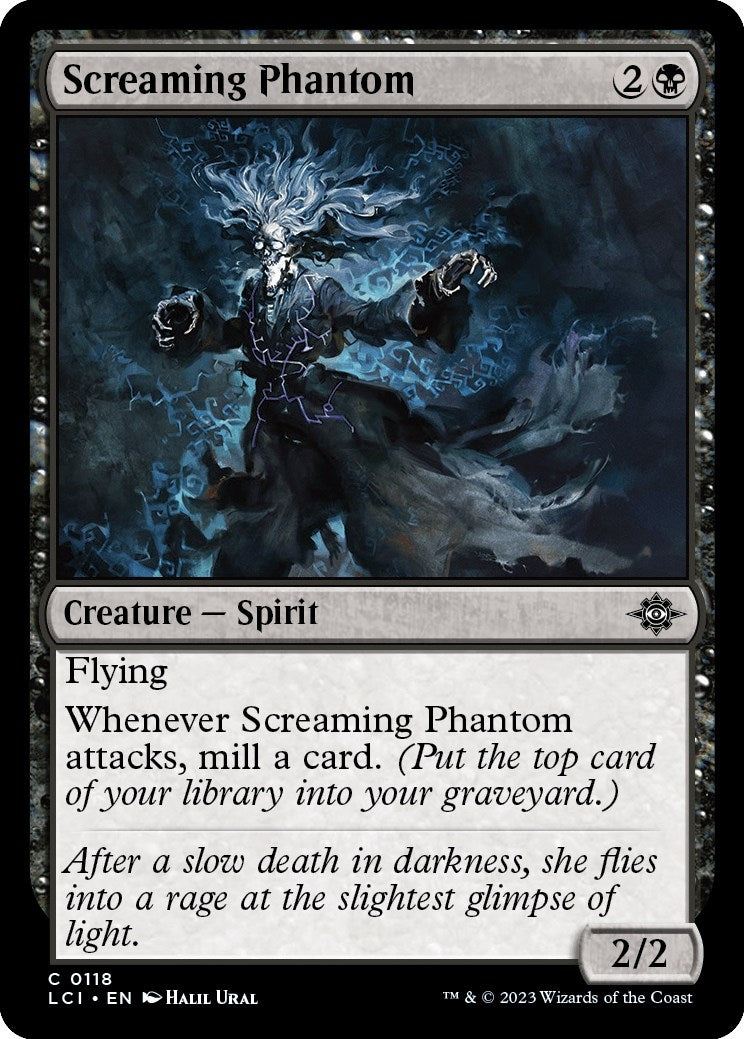 Image for Screaming Phantom (118) (LCI) - Magic: The Gathering