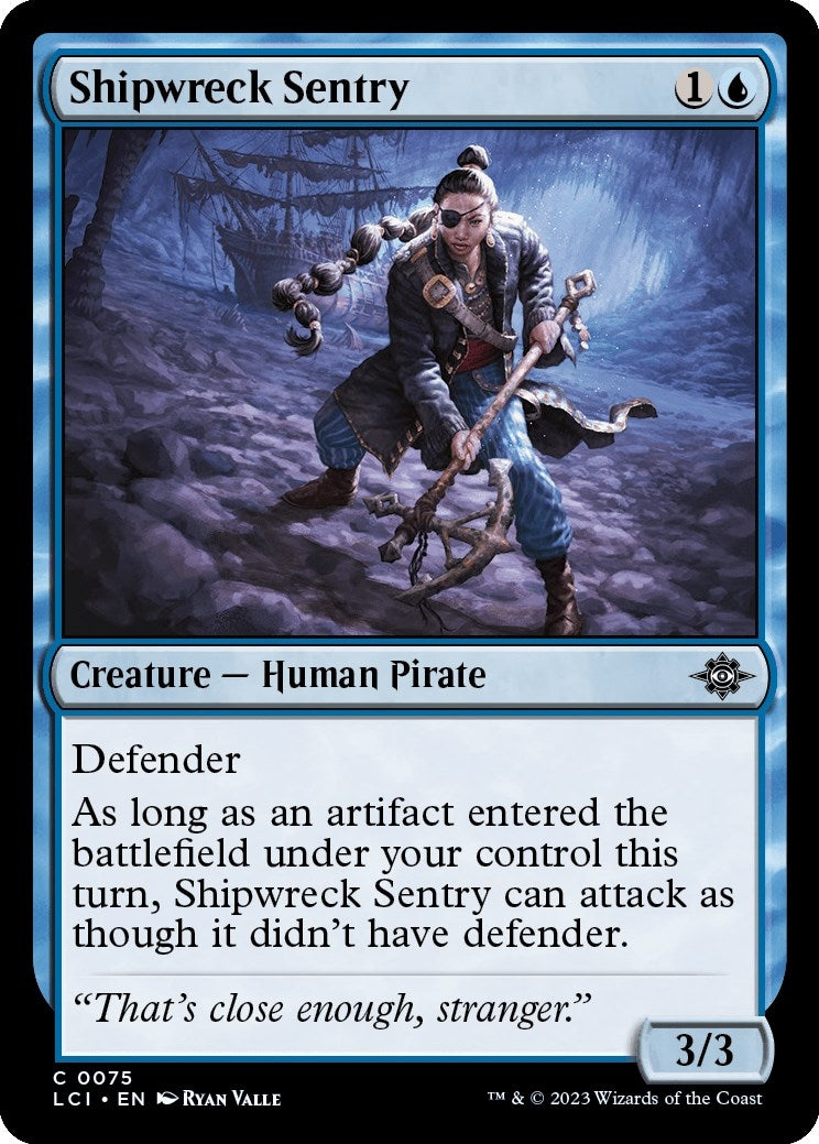 Image for Shipwreck Sentry (75) (LCI) - Magic: The Gathering