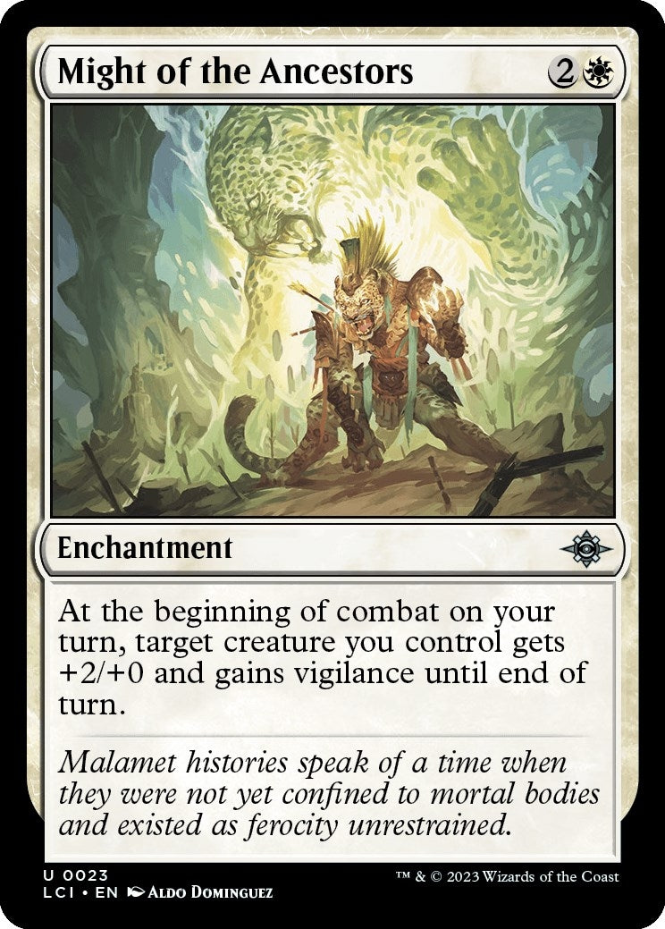 Image for Might of the Ancestors (23) (LCI) - Magic: The Gathering