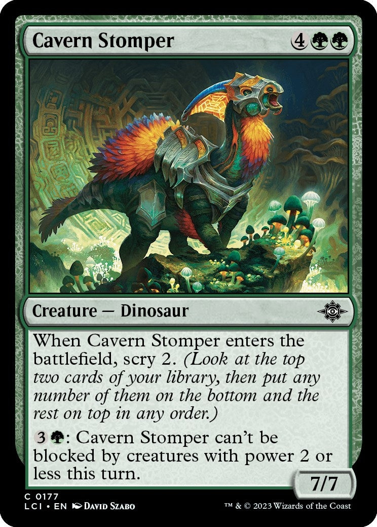 Image for Cavern Stomper (177) (LCI) - Magic: The Gathering