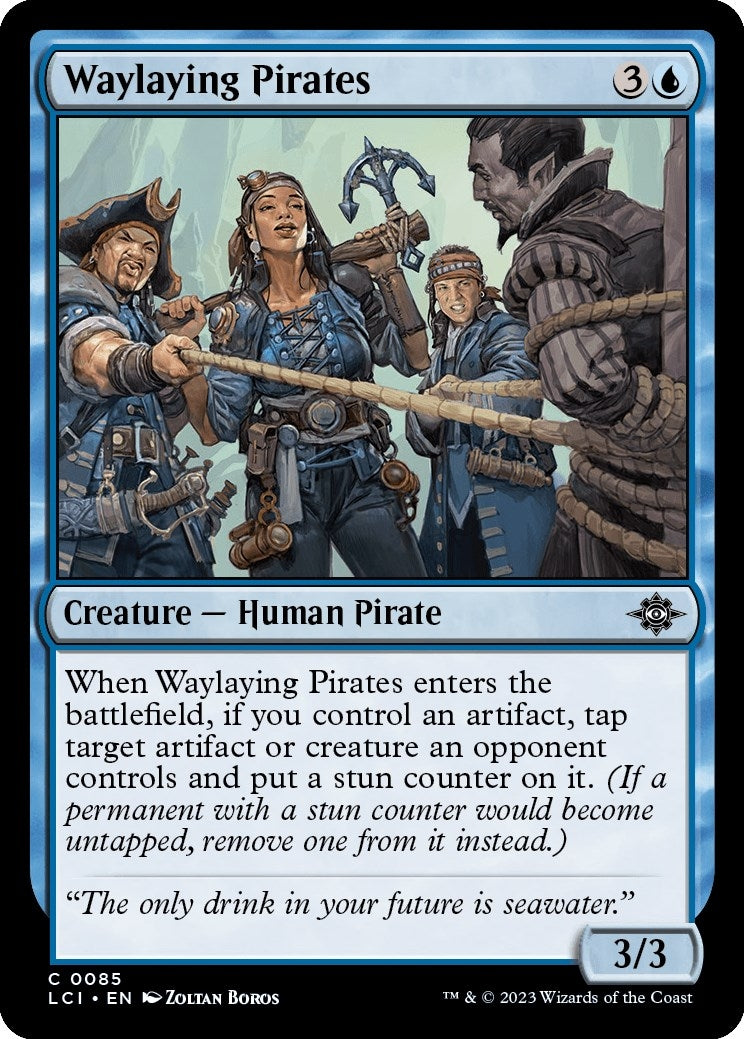 Image for Waylaying Pirates (85) (LCI) - Magic: The Gathering