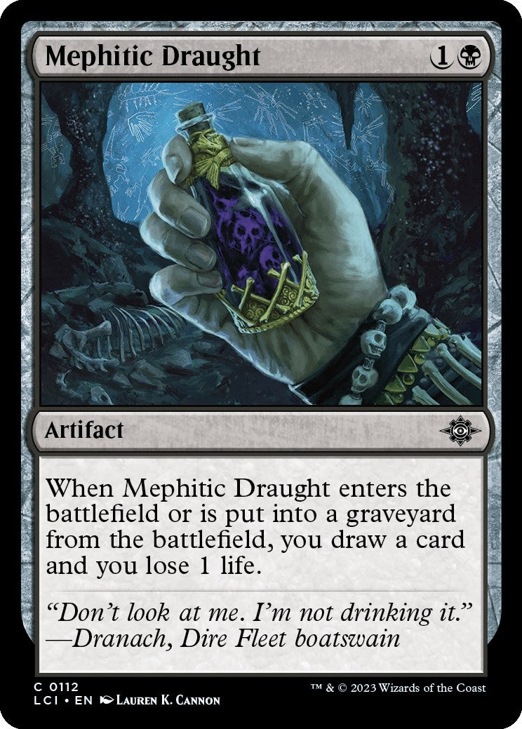 Image for Mephitic Draught (112) (LCI) - Magic: The Gathering